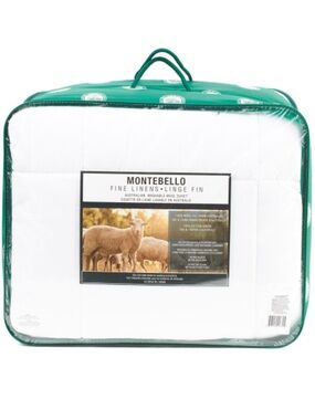 MONTEBELLO Wool Filled Year Round Duvet Insert